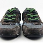 HUGO BOSS ORANGE LABEL GRAY ORLENDO SHOES SNEAKERS LEATHER NYLON NEW SIZE 10 43