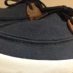 VANS Boat Shoes Leather and Canvas Sz 10.5