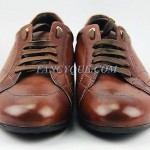 HUGO BOSS BLACK LABEL HANDMADE PROMISE DRIVING BROWN SHOES LEATHER NEW SZ 10 43