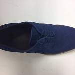 New HUGO BOSS Cortios Navy Casual Wingtip Oxford Lace-Up Dress Shoes $275