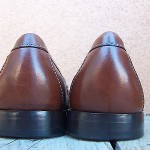 Cole Haan Mens Casual Dress Shoes Size 9.5D Brown Leather Slip On Buckle Loafer