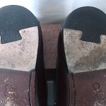 Cole Haan, Burgundy Patent Leather Kiltie Tassel Loafers. SZ 10.5 EEE