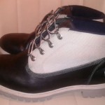 MENS TIMBERLAND BOOTS / BLUE/GREY/WHITE WATERPROOF!! SIZE 13M