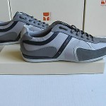 HUGO BOSS Orange Seamon Sneakers. Size  US 13 ,  EU 46