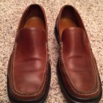 Men’s Cole Haan Santa Barbara Slip-on Dress Shoes in Saddle Tan – Size 11