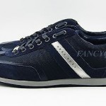 HUGO BOSS GREEN LABEL STREAMETAL SHOES SNEAKERS LEATHER & NYLON NEW SZ 10 43