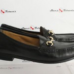 Men’s Cole Haan Black Leather Moccasin Shoes Sz. 11.5 M