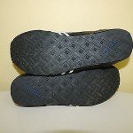 Men’s Diesel Leather Black Blue Casual Sneakers Shoes US 10 EUR 43