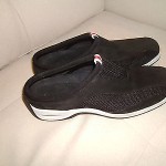 Cole Haan Nike Air Mens Black Suide & Mesh slip on Loafers Sz, 8.5  B