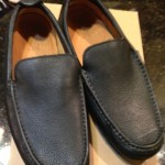 Timberland Men Shoes Leather Black Slip On Shoes Size 11.5  New!! Loafers