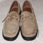 MENS COLE HAAN COUNTRY SUEDE LEATHER SHOES NIKE AIR SOLE ( Sz:12M )