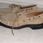 MENS COLE HAAN COUNTRY SUEDE LEATHER SHOES NIKE AIR SOLE ( Sz:12M )