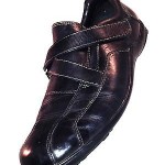 Mens Shoes Cole Haan 9.5 M Black Leather Vibram Loafers Rubber CASUAL C04519