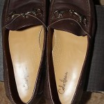 COLE HAAN Mens Brown Leather Loafers size 8.5
