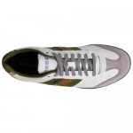 Diesel Mens Lounge White Gray Casual Lace Up Sneakers Shoes