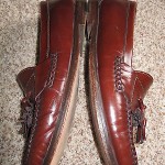 COLE HAAN BROWN TASSELS  LOAFERS SHOES SIZE 10D
