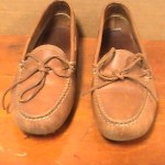 MINT MENS COLE HAAN TAN COUNTRY GUNNISON DRIVING MOCCASINS, 10.5M