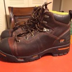 New 52562 Timberland Pro Men’s Safety Boots Brown Size 9.5 Medium
