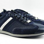 HUGO BOSS GREEN LABEL STREAMETAL SHOES SNEAKERS LEATHER & NYLON NEW SZ 10 43