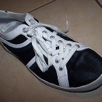 Hugo Boss orange mens sneakers black & white US 8.5 Europe 41 Boss orang