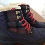 Cole Haan Air Rhone Waterproof Boots – Men’s 11.5 M NWT Navy w/plaid