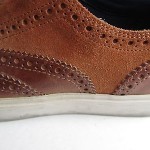 Cole Haan Bergen Wingtip Oxford Mens Casual Shoes Split Leather Suede size 7.5 M