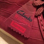 Clarks Original Supreme Wallabee Men US 8.5 Red Nubuck Leather Shoe Boot 63444