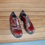 COLE HAAN MENS SHOES 10.5 11 CORDOVAN  STYLE O6297 LACE LEATHER NIKE AIR SOLES