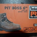 Timberland Pro Series steel toe boots 10.5