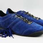 HUGO BOSS GREEN LABEL CALIF BLUE SUEDE SHOES SNEAKERS LEATHER NEW SZ 10 43