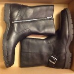 Cole Haan Men’s Black Leather Boots Size 11 Shoes Free Priority Shipping