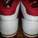 Men’s Red and white timberland boots size 11