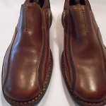 CLARKS: Men’s Slip On Shoes ~ Brown Leather ~ Size 12W