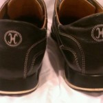 Cole Haan Nike Air Shoes * Men’s 10.5 M * Black & Gray Leather * Slip On