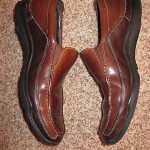COLE HAAN BROWN CASUAL LOAFER SHOES SIZE 9W  FREE SHIPPING!!