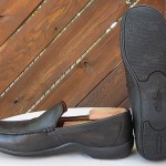EUC 9M Cole Haan Nike Air Slip On Loafer Shoes Black