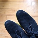 Cole Haan Lunargrand Chukka Black suede Volt Sole – Sz 11.5
