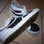 Hugo Boss orange mens sneakers black & white US 8.5 Europe 41 Boss orang