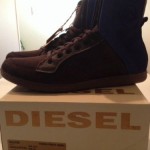 Diesel Hi-Top Suede, Canvas & Leather Fashion Sneakers SIZE 10.5