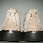 BOSS HUGO BOSS TAUPE SUEDE LACE UP BOOTS Sz UK 11 / US 12