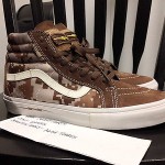 Vans Syndicate Defcon Sk8 hi Notch back size 10  camo Supreme LX Vault pcl lee