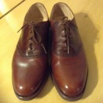 Cole Haan Mens Oxford Brown Leather Shoes- Size 13D