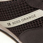 $225 Hugo Boss ORANGE Label Sneakers Grey White Mens Shoes 13 46 Trainers 12.5