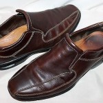 COLE HAAN Nike Air Brown Leather Slip On Loafers Men’s Size 11.5 M Nice!