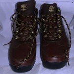 NEW TIMBERLAND BROWN EUROSPRINT SIZE 8.5-9 HIKING WALKING TRAIL BOOTS IN BOX