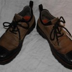 CLARKS MENS WATERPROOF MUCKERS SHOES SIZE 10 M TAN SUEDE W/ RUBBER TOE $175