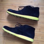 Cole Haan Lunargrand Chukka Black suede Volt Sole – Sz 11.5
