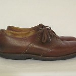 COLE HAAN Vibram Men’s Brown Leather OXFORD Shoes Size 10?
