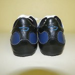 Men’s Diesel Leather Black Blue Casual Sneakers Shoes US 10 EUR 43