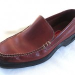 COLE HAAN Country Nike Air Mens Leather Slip Ons Loafers Shoes Size 7 1/2 7.5 W